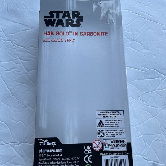 Star Wars Silicone Han Solo in Carbonite Ice Tray - Picture 4 of 5